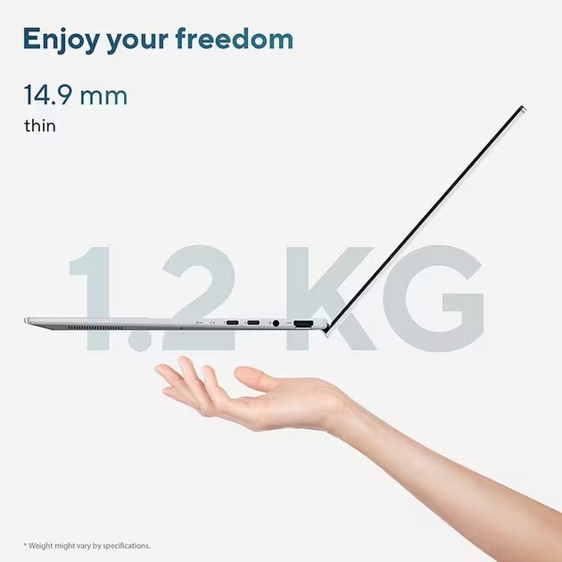 ASUS Zenbook 14 Intel Ultra 9 32GB RAM 1TB SSD 14” Touchscreen Laptop - Blue