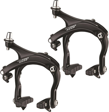 Tektro R559 Extra Long Drop Brake Calipers Pair Black 55–73mm Dual Pivot