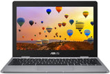 Asus Chromebook C223 Intel Celeron 4GB RAM 32GB eMMC 11.6" Laptop - Grey - Kazoop 