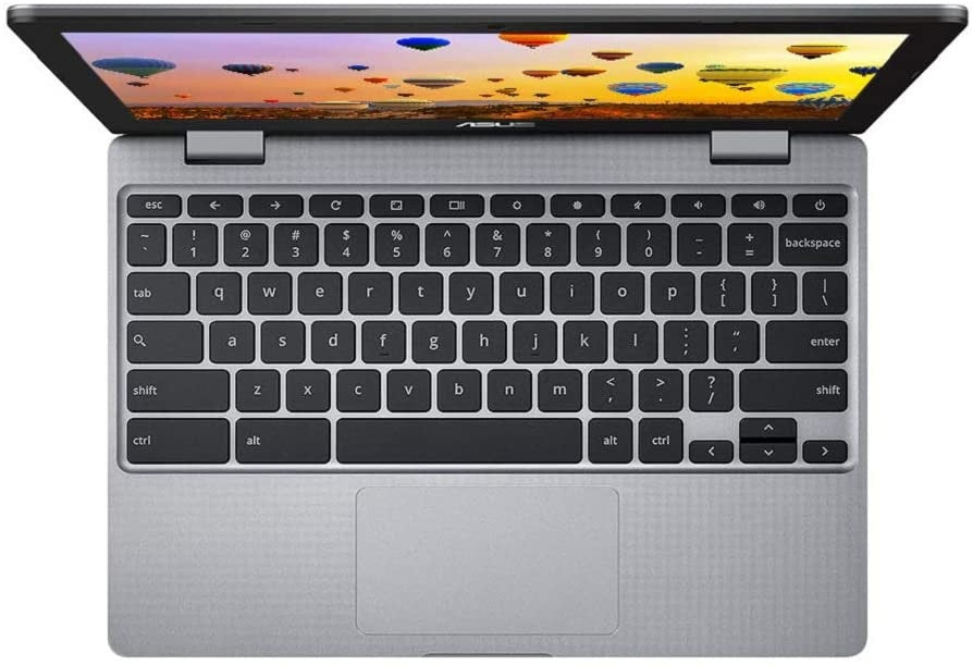 Asus Chromebook C223 Intel Celeron 4GB RAM 32GB eMMC 11.6" Laptop - Grey - Kazoop 