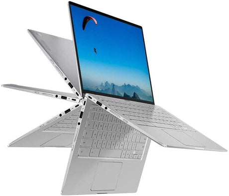 ASUS Flip C434 14" 2-in-1 Chromebook Intel Core M3 4GB RAM 128GB eMMC Silver - Kazoop 