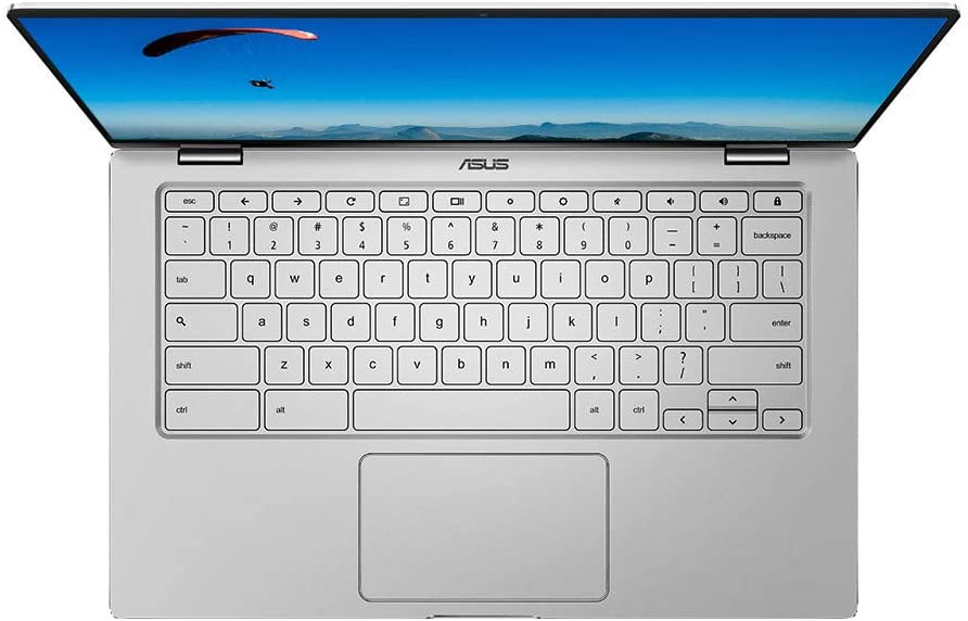 ASUS Flip C434 14" 2-in-1 Chromebook Intel Core M3 4GB RAM 128GB eMMC Silver - Kazoop 