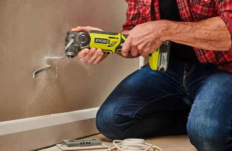 Ryobi R18MT-0 18V ONE+ Cordless Cut & Grind Multi-Tool (Bare Tool) - Green - Kazoop 