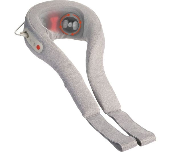 Sharper Image Realtouch 3-Speed Neck + Shoulder Shiatsu Massager - Grey