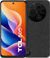NEW TCL 605 4G 6.7'' Smartphone 4GB RAM 128GB Unlocked Dual SIM-Free - Black