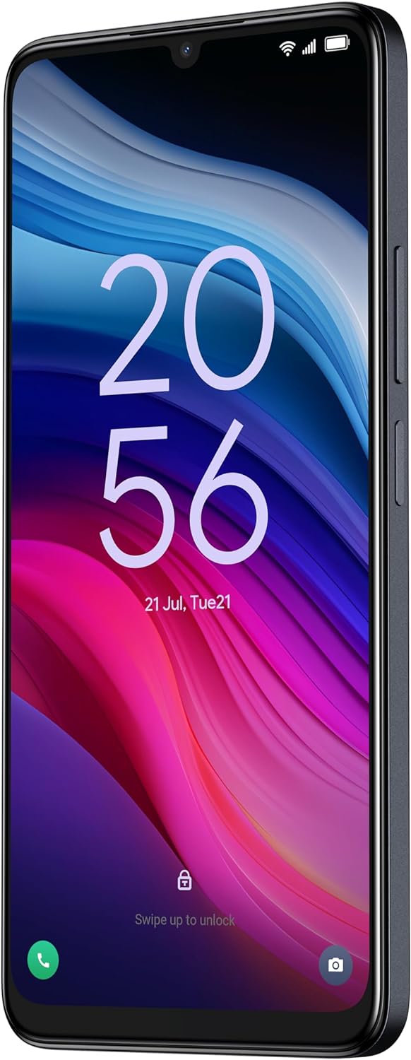 TCL 505 128GB 4G SIM-Free 6.7" Smartphone Dual-SIM Unlocked - Space Grey - Kazoop 