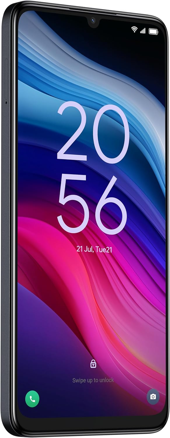 TCL 505 128GB 4G SIM-Free 6.7" Smartphone Dual-SIM Unlocked - Space Grey - Kazoop 