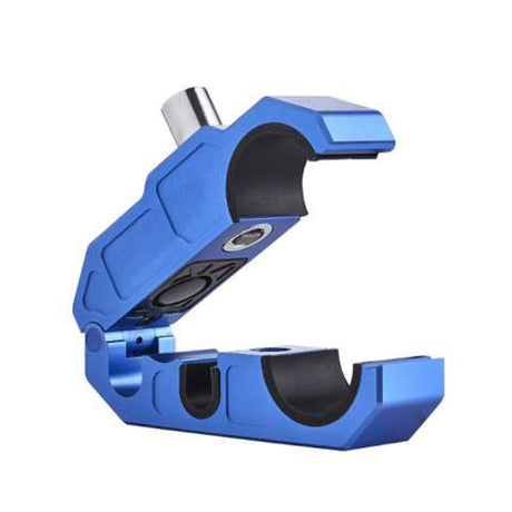 Kovix KHL-B Grip Zinc Alloy Waterproof Brake Lever Lock Siren Alarm - Blue