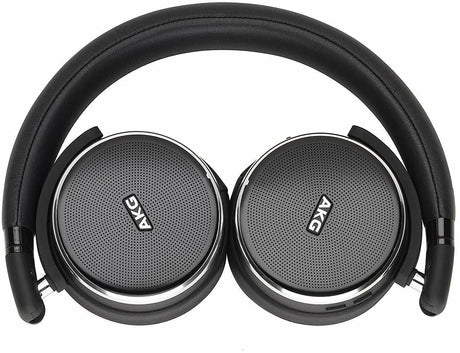 AKG N60NC Active Noise Cancelling On Ear Wireless Headphones - Black - Kazoop 
