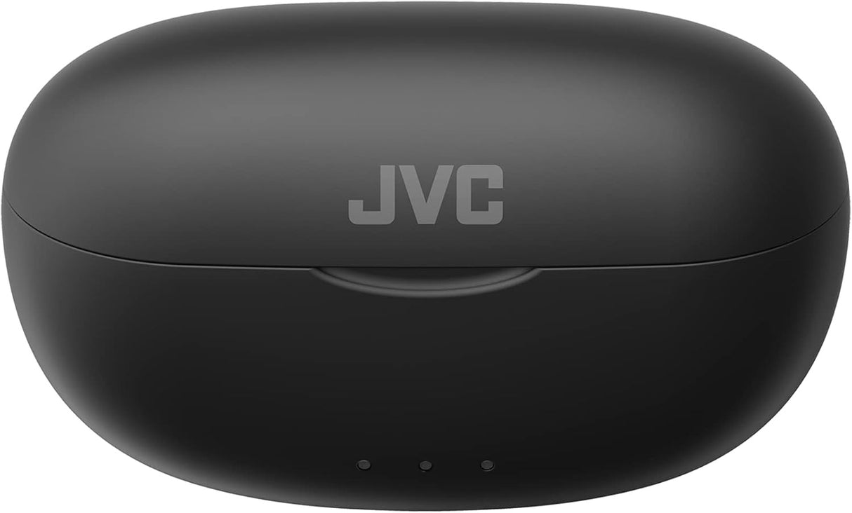 JVC HA-A7T2 Gumy Wireless Bluetooth Earphones with Charging Case - Black - Kazoop 