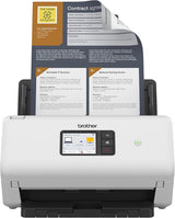 Brother ADS4500WZU1 Touchscreen Wired/Wireless Desktop Document Scanner
