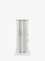 Acctim Vermont Roman Numeral Analogue Quartz Skeleton Clock - 15cm - Silver - Kazoop 