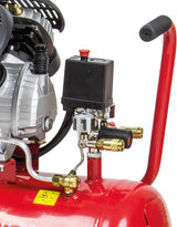 Tigren 04387 V50DD 50L 3HP Direct Drive Air Compressor 8-bar 230V - Red