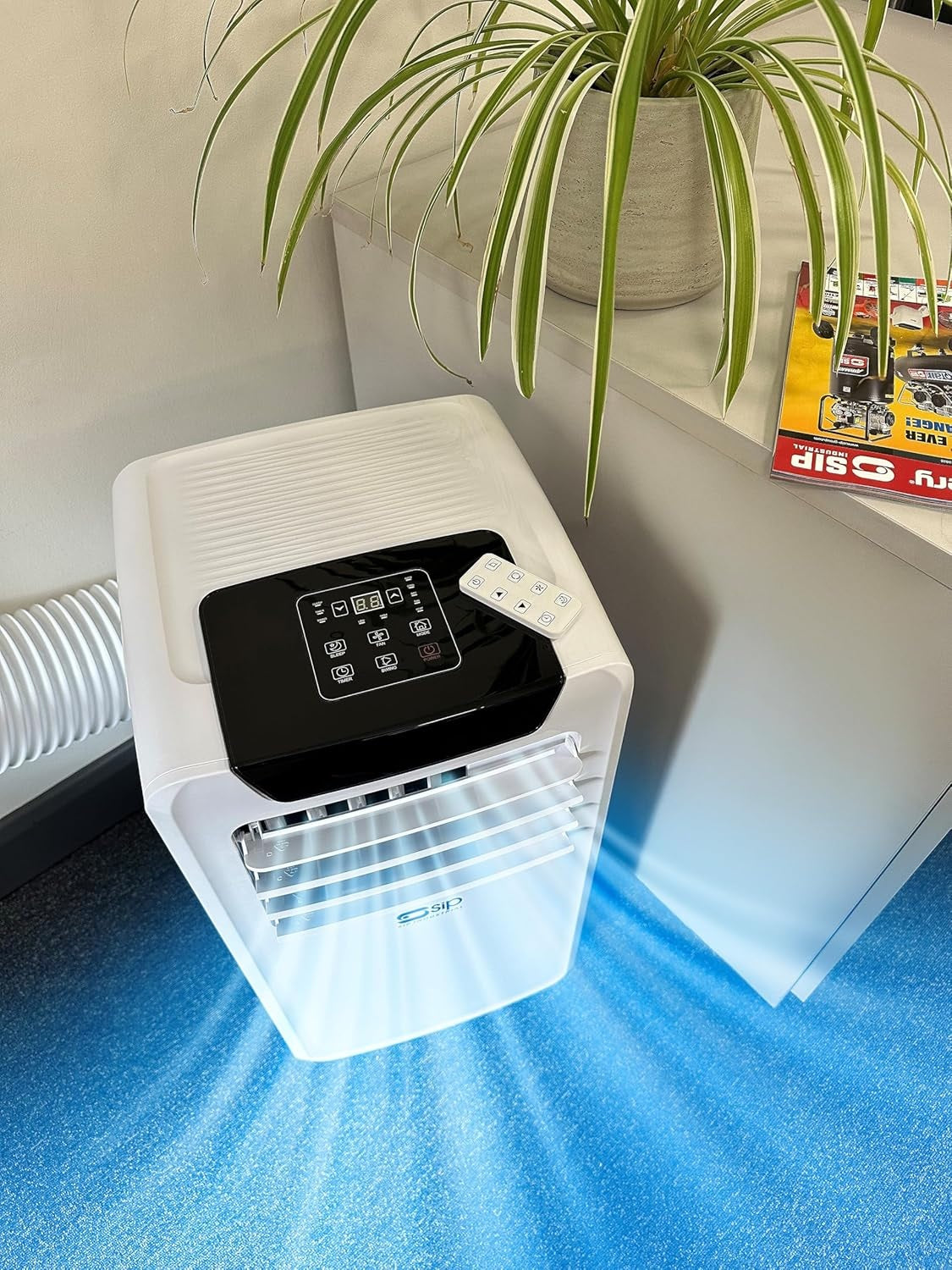 Sip 05647 4-In-1 10000 BTU Portable Dehumidifier Heater Air Conditioner