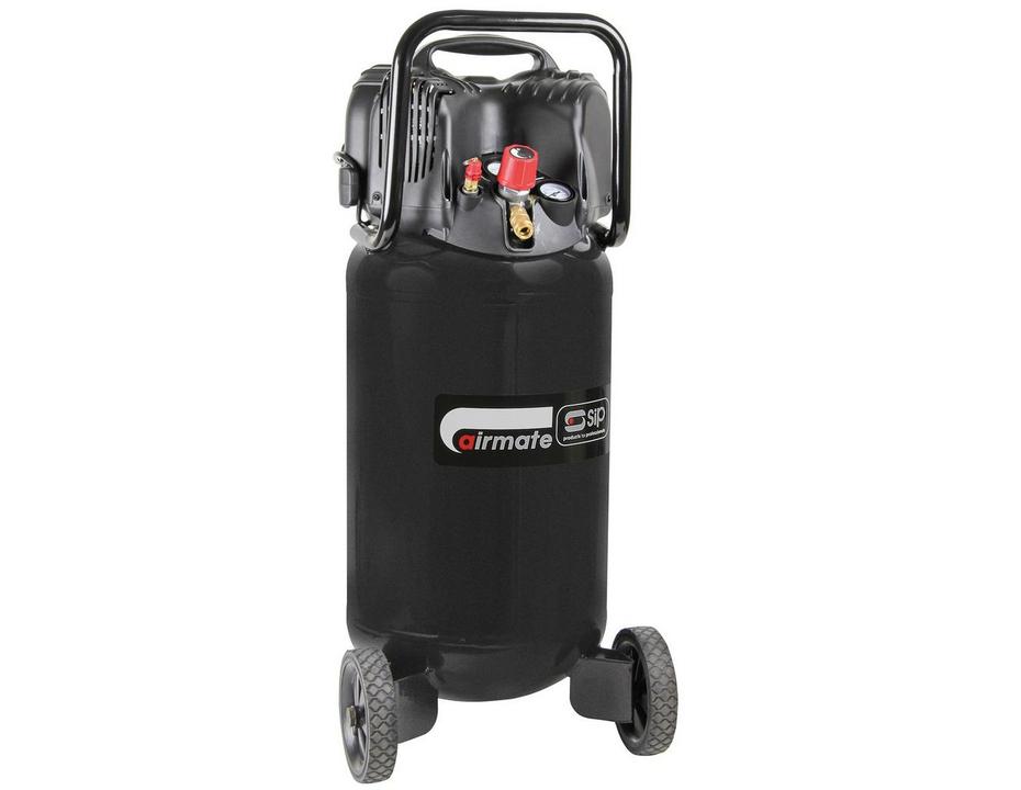 SIP Airmate Hurricane 06243 V245 50 Oil-Free Air Compressor - Black - Kazoop 