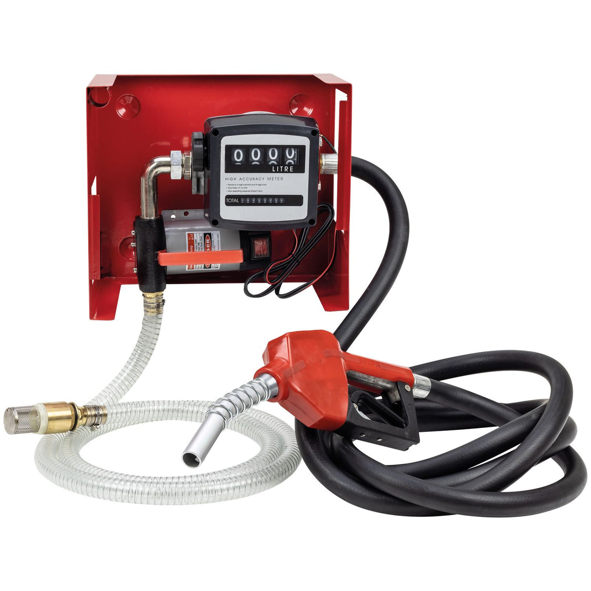 SIP SIP06805 Diesel Transfer Pump with Fuel Meter 40L Electric 12V - Kazoop 