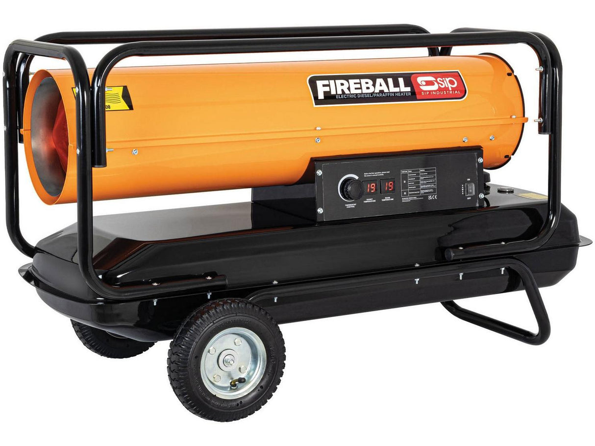 Sip Fireball XD140 175000 BTU/hr Diesel/Paraffin - 51kW - Space Heater - Kazoop 