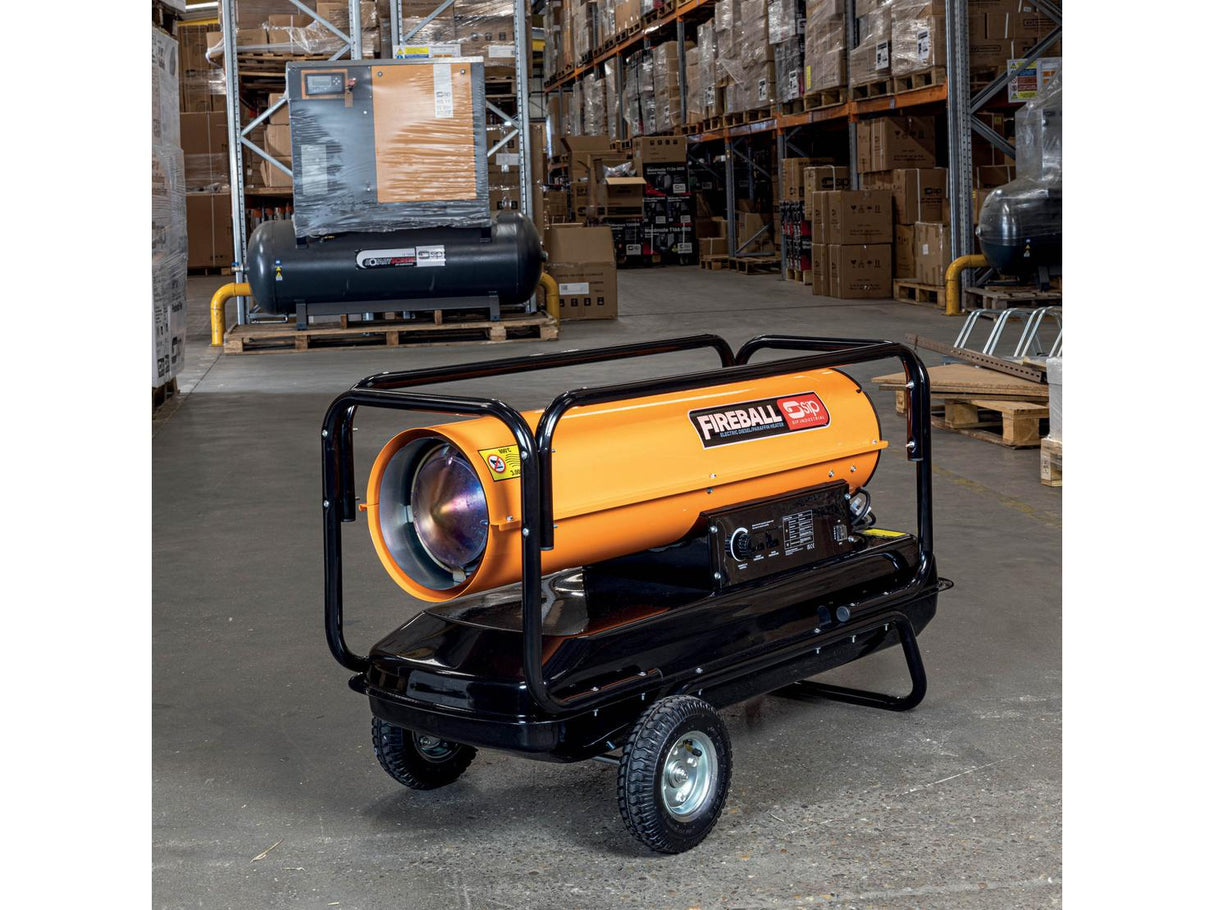 Sip Fireball XD140 175000 BTU/hr Diesel/Paraffin - 51kW - Space Heater - Kazoop 
