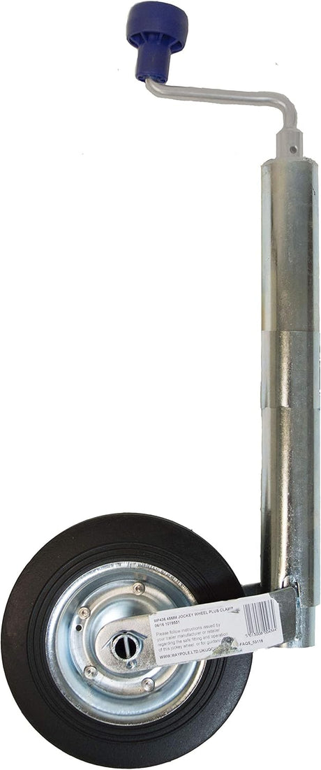 Maypole Heavy Duty Jockey Wheel (Without Clamp) MP436 - 48mm - 100kg - Kazoop 