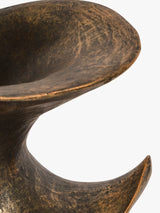 Libra Interiors Romulus Modern Abstract Sculpture H39.5cm - Antique Bronze