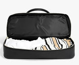 Stackers Plain Organisation Laptop Women's Faux Leather Handbag - Black