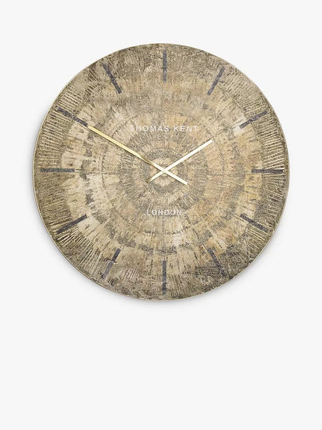Thomas Kent Starburst Analogue Wall Clock 90 cm - Gold - Kazoop 