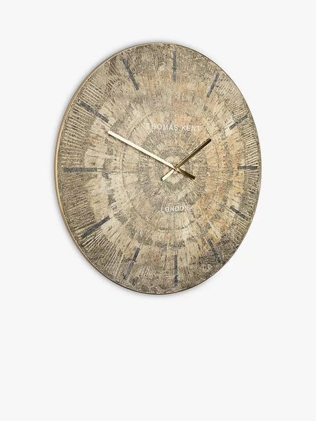 Thomas Kent Starburst Analogue Wall Clock 90 cm - Gold - Kazoop 