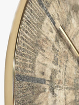Thomas Kent Starburst Analogue Wall Clock 90 cm - Gold - Kazoop 