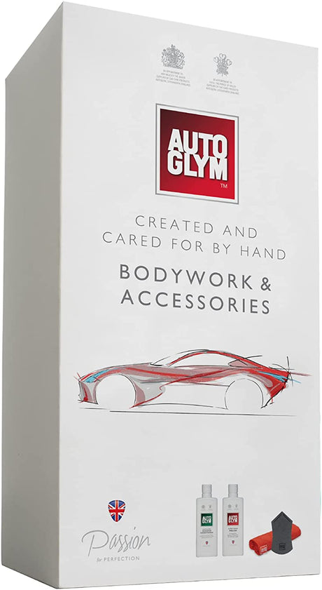 Autoglym Car Washing Shampoo Polish Bodywork & Accessories Collection Set - Kazoop 