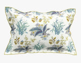 Sanderson Enys Garden Floral Indigo & Primrose Duvet Cover Set - Double