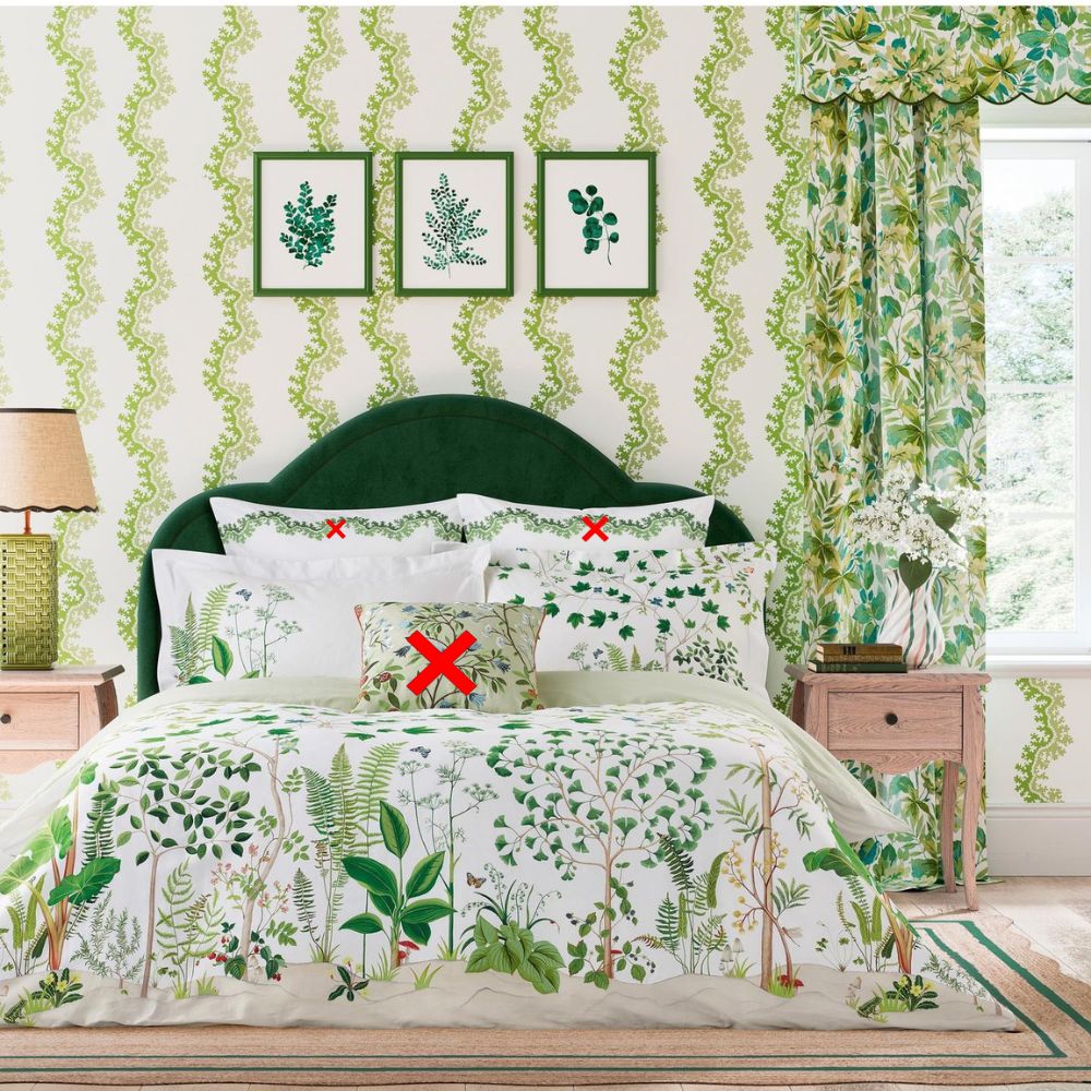 Sanderson Sycamore and Oak Super King Duvet Cover Set L220 x W260cm - Multi