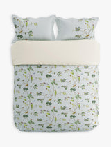 Sanderson Wood 200 Thread count Floral Cotton Double Duvet Cover Set Multi - Kazoop 