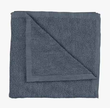 Bedeck of Belfast Delphine Cotton Throw 200 x 150cm - Blue Chambray - Kazoop 