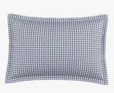 Bedeck of Belfast Mallory Gingham Navy Cotton Duvet Cover Set - Super King