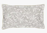 Bedeck of Belfast Cora Light Grey Cotton Sateen Duvet Cover Set - Double - Kazoop 
