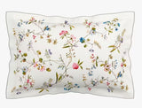 V&A Kilburn Floral Cotton Sateen King Size Duvet Cover Set - Multi/White