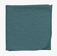 V&A Botanical Harmony Decorative Cotton Throw L220 x W170cm - Blue Teal - Kazoop 