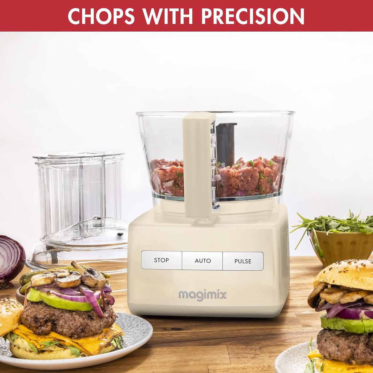Magimix 5200XL Premium BlenderMix Multifunctional Food Processor - Cream