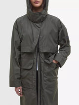 Barbour International Women's Roxanna Showerproof Hooded Jacket - Envy UK 12