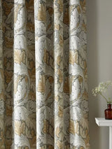 William Morris Acanthus Blackout Pencil Pleat Curtains 229 x 229cm - Flint