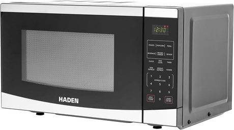 Haden 20L 11 Power Levels Digital Microwave 800W - Stainless Steel & Black