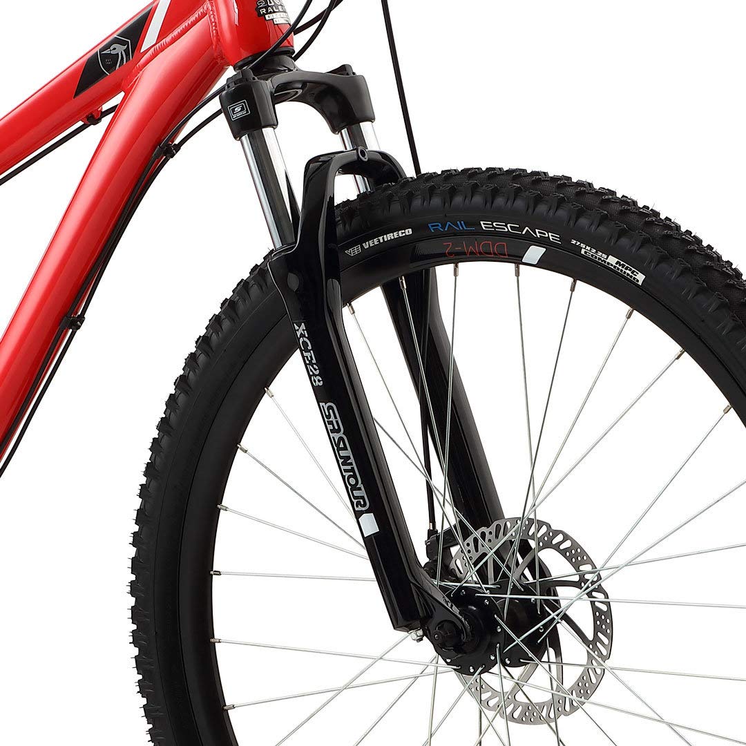 Raleigh Talus 2 7-Speed 27.5" Wheel Mountain Bike Red Aluminum Small Frame