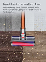 Dyson Replacement Soft Roller Fluffy Cleaner Head for V8/V10/V11 - Grey/Red
