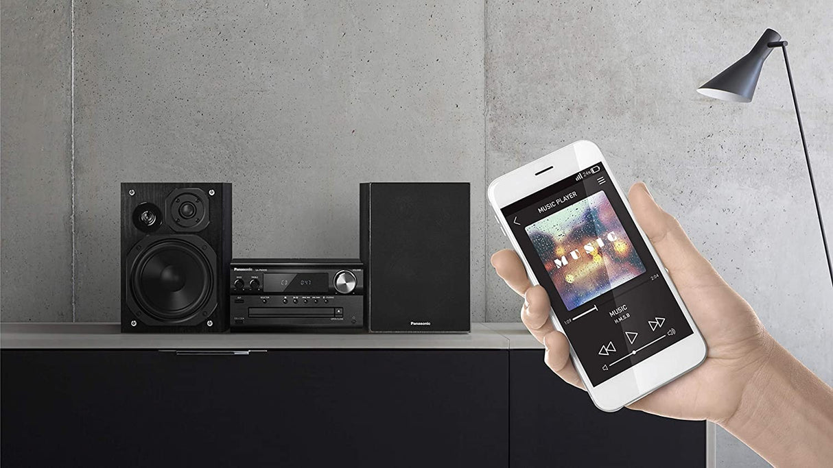Panasonic SC-PMX92 DAB/DAB+/FM/CD Bluetooth Micro Hi-Fi System - Black