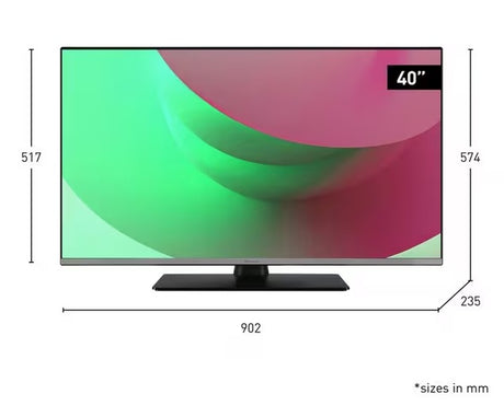 Panasonic TB-40S45AEY 2024 LED HDR Full HD 1080p 40'' Smart TV - Black