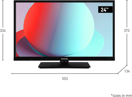 Panasonic TS-24N30AEY 2024 LED HDR HD Ready 720p 24'' TV with Freeview HD