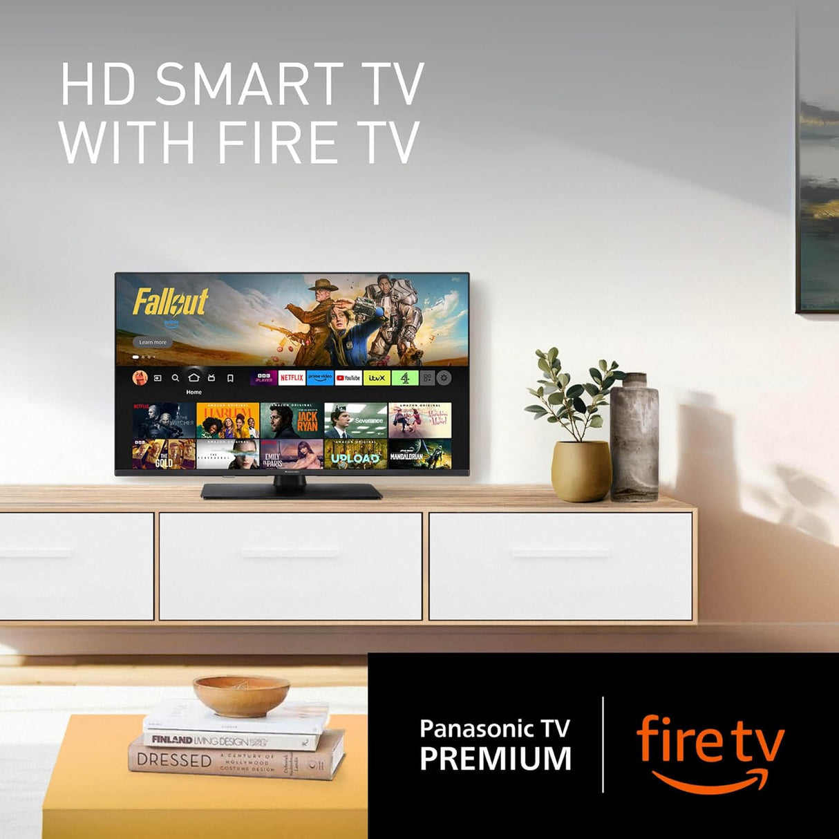 Panasonic TV-24S50AEY LED HDR HD Ready 720p 24'' Smart Fire TV with Freeview