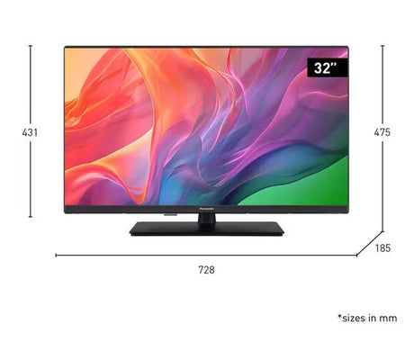 Panasonic TV-32S55AEY 2024 LED HDR Full HD 1080p 32'' Smart Fire TV - Black