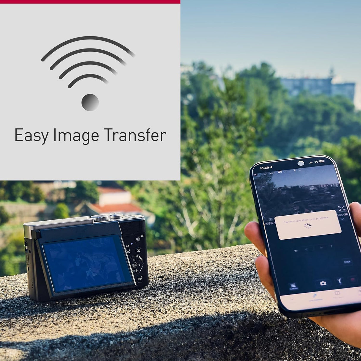 Panasonic Lumix DC-TZ99 4k UHD 20.3MP Super Zoom Digital Camera - Silver