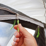 Leisurewize 390 Ontario Caravan Inflatable Porch Air Awning 390 x 240cm - Kazoop 